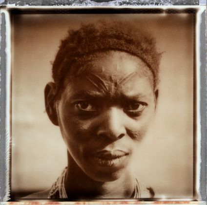 WOMAN WITH SCARS, KARAMOJA, UGANDA